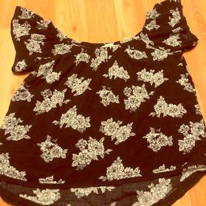 off the shoulder blouse